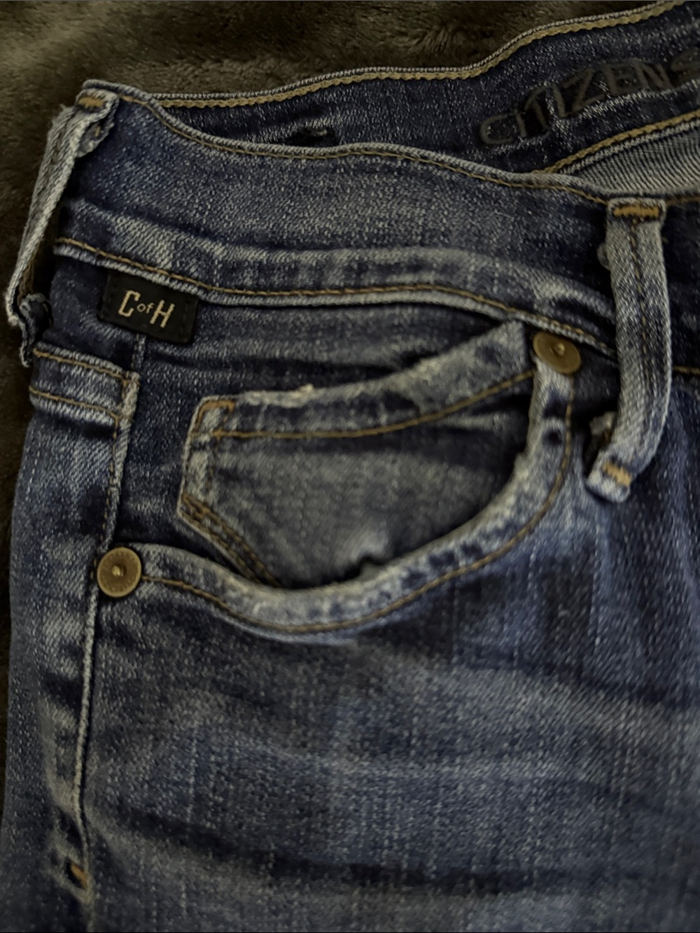 Citizens Of Humanity Indigo Skinny Jeans 27